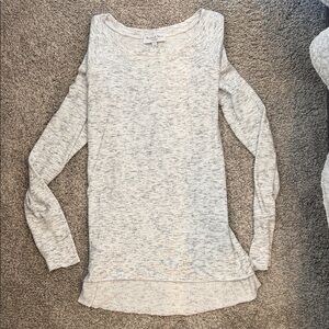 Michael Stars Light Gray Long Sleeve Top